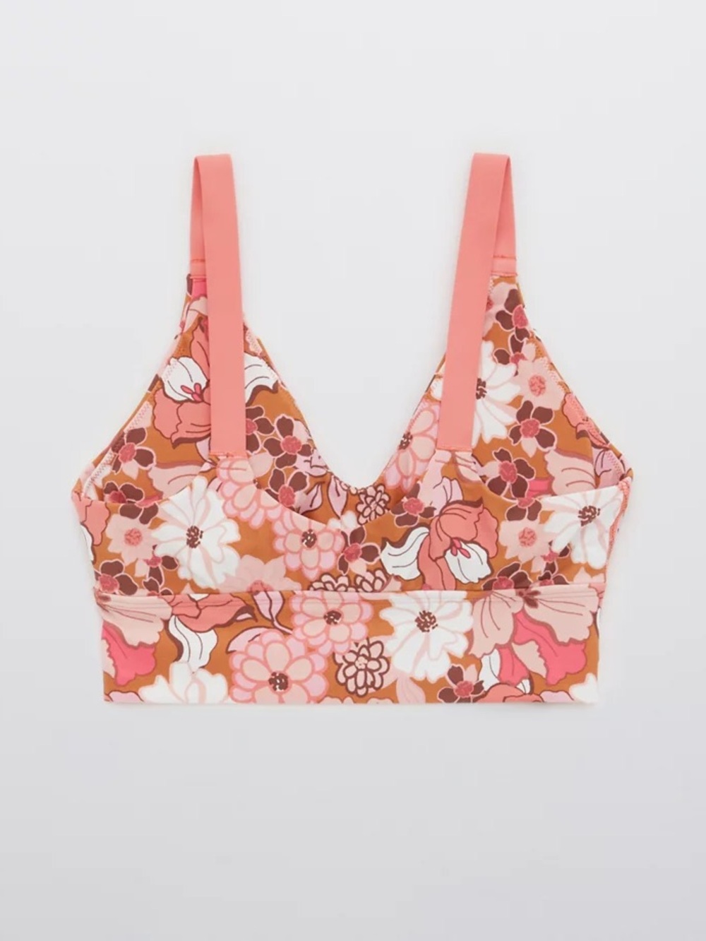 Aerie Offline Real Me Floral Print Bra Size Small - Picture 2 of 10